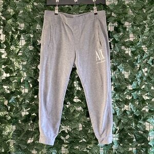Armani Exchange size M Gray Men's Pants